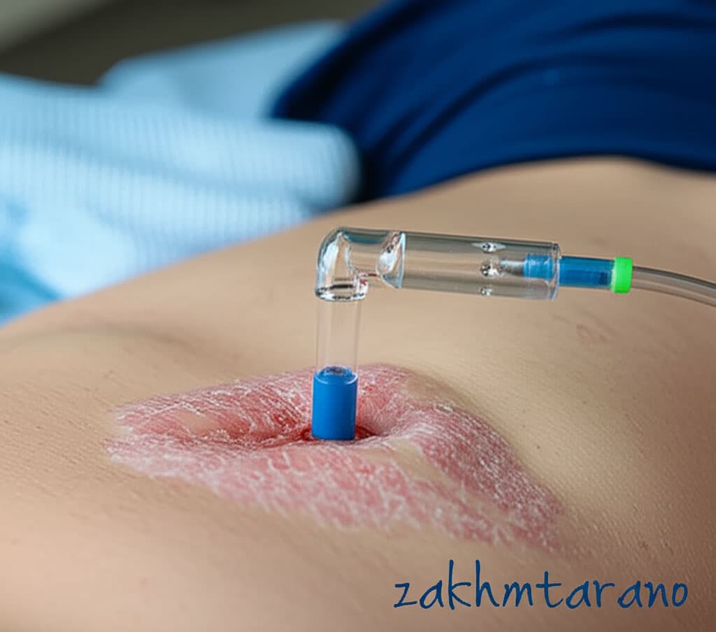 اوزون تراپی زخم بستر درمان