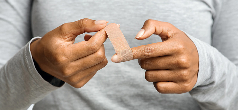 درمان زخم بریدگی